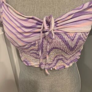 Urban Outfitters beautiful crop blouse  great condition Sz M